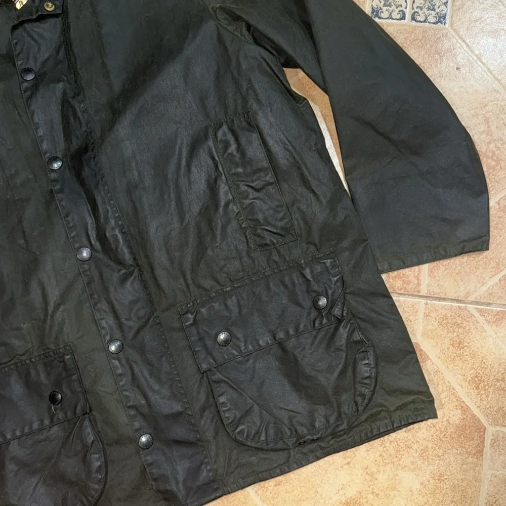 Barbour wax coated jacket coat - Picture 3 of 6